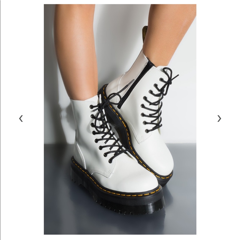 Dr. Martens Jadon in White BNWT